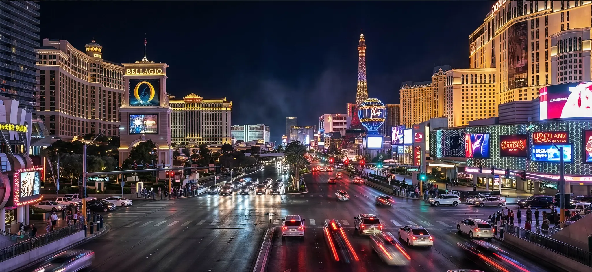 Las Vegas Strip at night