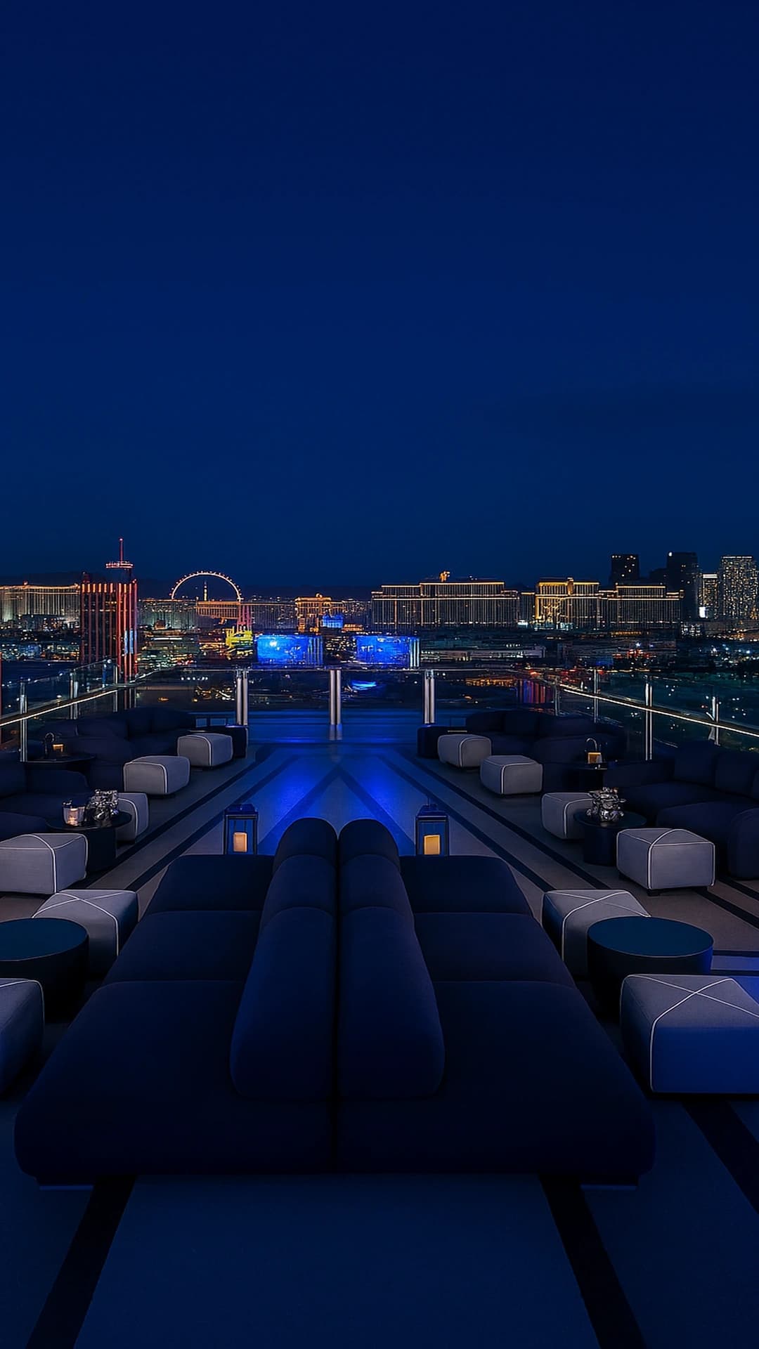 Las Vegas Rooftop View